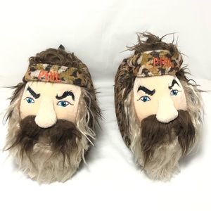 Duck Dynasty A&E Youth Slippers Size M 2/3 Phil